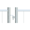 Mobile fence | 'Profi P' | with hooks and eyes